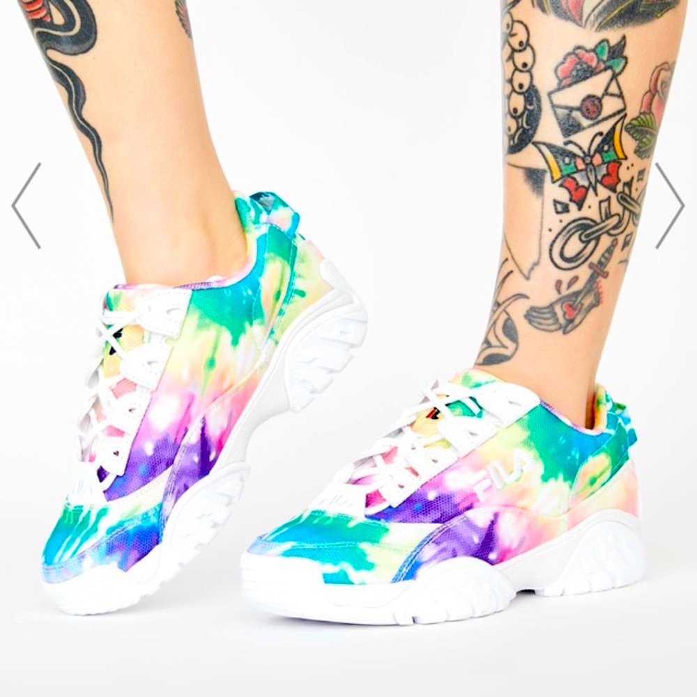 Fila Tie Dye Provenance x Fixture Sneakers BNIB - Picture 2 of 16